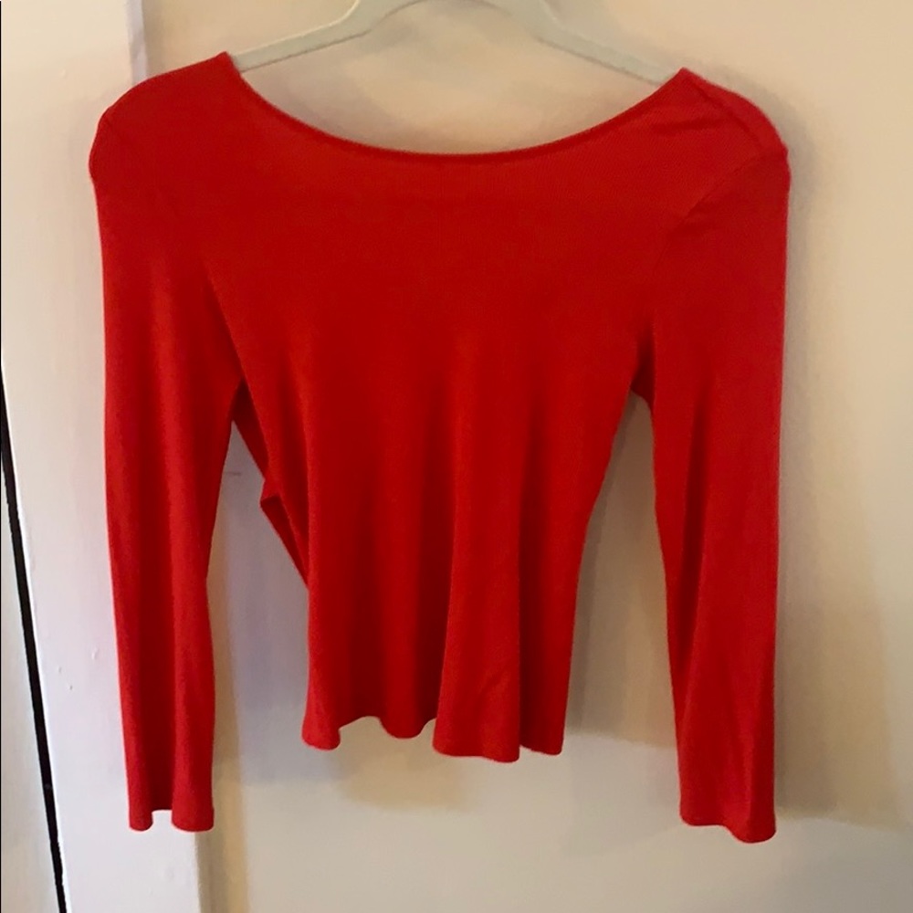 NWOT Marciano cross back Crop top